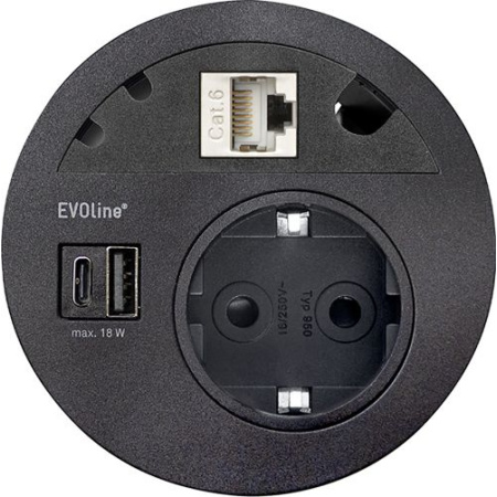circle80_schwarz_vde_usb-ac-18w_rj45_von-oben
