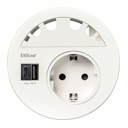 circle80_weiss_vde_usb-ac-18w_kabeldurchlass_von-oben